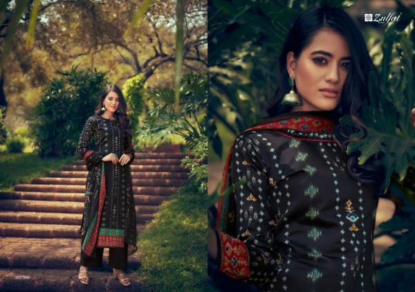 Zulfat Fashion Era Fancy Cotton Printed Dress Materials 